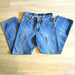 Vintage Straight Legs Denim Jeans 26" Waist Mid Rise Excellent condition